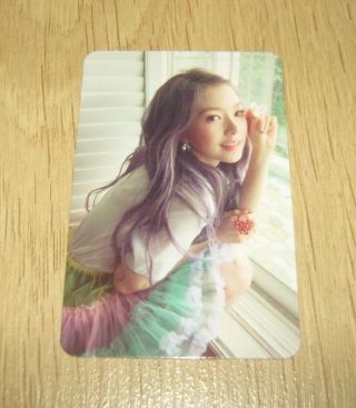 Red Velvet 3rd Mini Album Russian Roulette Irene Photo Card Official K Pop