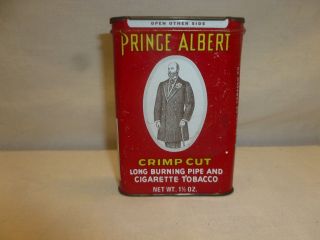 Vtg Prince Albert Pipe Tobacco Canister Advertising Tin Decor