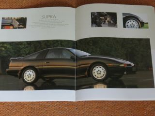 1990 Toyota Supra Celica MR3 Brochure - - 26 pages - by factory 2