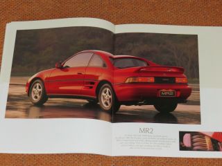 1990 Toyota Supra Celica MR3 Brochure - - 26 pages - by factory 3
