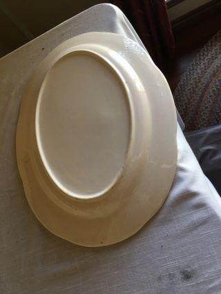 Vintage Turkey Platter 18x14 4