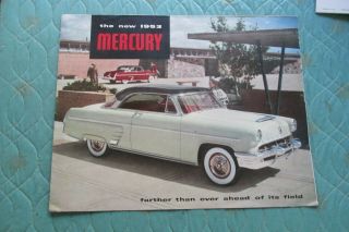 Auc420 1953 Mercury Sales Brochure