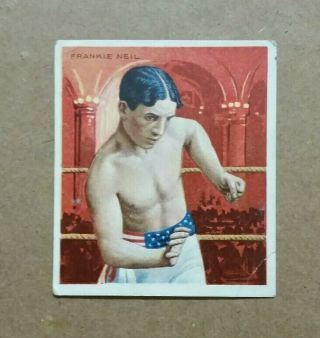 Frankie Neil,  Boxer,  Hassan Cigarettes Tobacco Card,  1910 - 1911