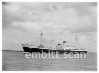 Negative,  German Cargo Ship Santa Catarina,  1956