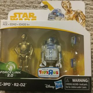 Star Wars Solo Force Link 2 C - 3po & R2 - D2 2 Pack