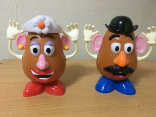 Tokyo Disney Pixar Toy Story Mr Mrs Potato Head Couple Candy Case Figure Bucket