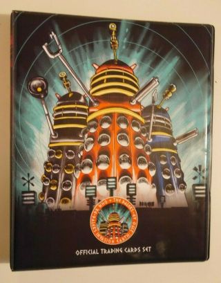 Dr Who & The Daleks Ultra Rare Official Binder By Unstoppable Cards