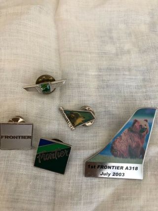 Frontier Airlines Memorial Pins