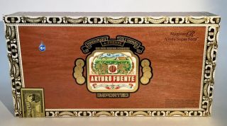 Arturo Fuente Magnum R Vitola " Sixty " Large Empty Wood Cigar Box Craft