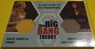 The Big Bang Theory Season 5 Costume Wardrobe Card Mayim Bialik As Amy Farrah M7