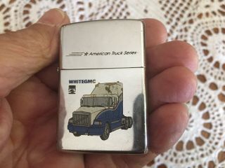 1992 Whitegmc Truck Zippo Lighter - High Polished - Take A Look