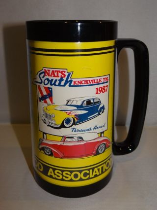 1987 Street Rod Nationals Knoxville Nsra Hot Rod Association Thermo Serv Mug Cup