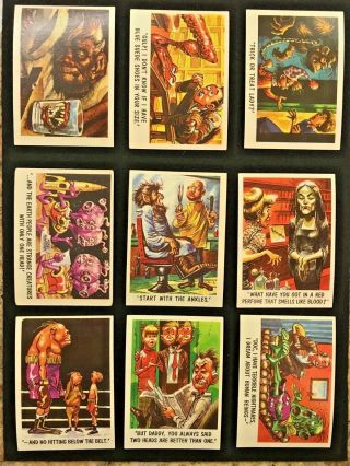 1959 Topps Bubbles You ' ll Die Laughing singles Nr Mt,  Ex - Mt,  pick one All Shown 3