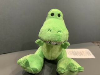 Disney Toy Story Tiny Big Feet Rex Exclusive 4 Inch Plush Pre - Owned