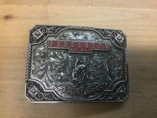 Pendleton Whiskey 2019 Limited Edition Belt Buckle Let’r Buck
