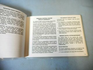 1998 FACTORY ISSUED LAMBORGHINI & MAINTENANCE BOOK U.  S.  VERSION 3