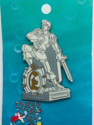 Disney Cruise Line The Little Mermaid Prince Eric Statue Le 750 Pin Dcl Event