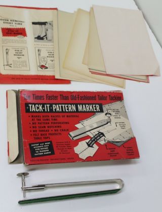 Vintage Tack - It Pattern Marker