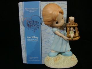 Precious Moments - Disney - Wendy And Tinker Bell Lantern - Peter Pan - Never Never Land