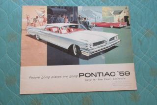 Auc420 1959 Pontiac Sales Brochure (small Version)