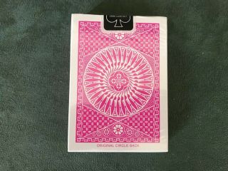 1 Deck Of Pink Tally Ho Playing Cards
