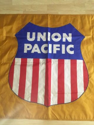 Union Pacific Railroad Double Sided Nylon Flag 57 