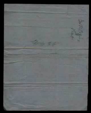 1850s Bank of Bangor Maine Document - Shipment on Hodgman Express Stagecoach 3