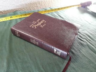 The Jack Van Impe Prophecy Bible,  Limited Special Edition,  Leather,  Red Letter