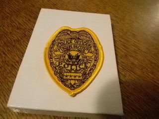 Obsolete Authentic Union Pacific RR Police Special Agent Hat Patch Never Worn 2