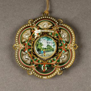 2005 White House Historical Association Christmas Ornament - James A.  Garfield