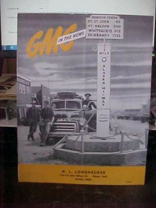 1948 Gmc Dealership Give - A - Way M.  L.  Longnecker Eaton Ohip Gmc In The News