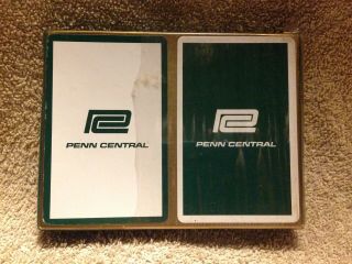 Penn Central Railroad - Double Deck Playing Cards