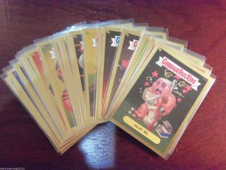 2004 Garbage Pail Kids All Series 2 Ans - 2 Complete Gold Foil Set Nm To