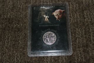 Harry Potter Coin Card Gold Standard Imagery Blockbuster Chamber Of Secrets