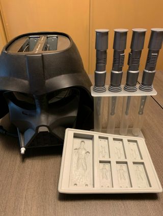 Star Wars Kitchenware - Toaster,  Popsicle Mold,  And Ice Cube Mold