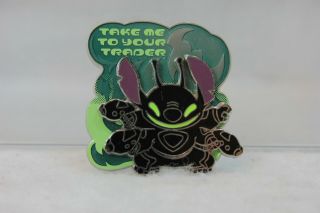 Disney Dlr Le 1000 Pin Sci - Fi Academy Take Me To Your Trader Stitch Alien