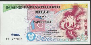Disney Dollar - Uncle Scrooge 1000 Bazillion Dollars 1997