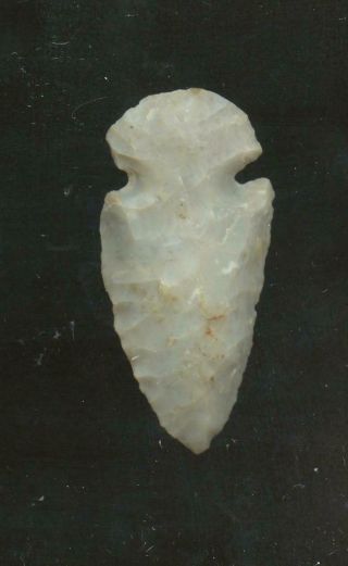 Indian Artifacts - Flint Ridge Dove Tail Point - Arrowhead