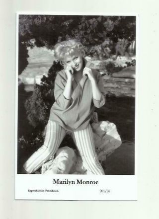 (n445) Marilyn Monroe Swiftsure (201/26) Photo Postcard Film Star Pin Up