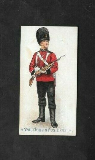 Cohen Weenen 1901 Scarce (military) Type Card  Royal Dublin Fusiliers