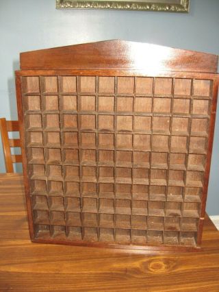 Msr Imports Thimble Display Rack Hanging Wall Display Case Holds 100 Thimbles