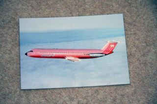 Rare Court Line Aviation Airline Bac One - Eleven Airliner Postcard
