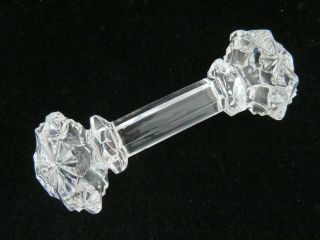 Vintage West Germany Sparkly Cut Lead Crystal Knife Rest