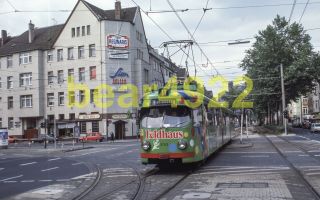 Germany Kodachrome Trolley Slide: KÖln DÜwag 3723 Luxemburger Straße 1986