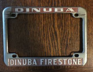 Ca Motorcycle License Plate Frame•vintage