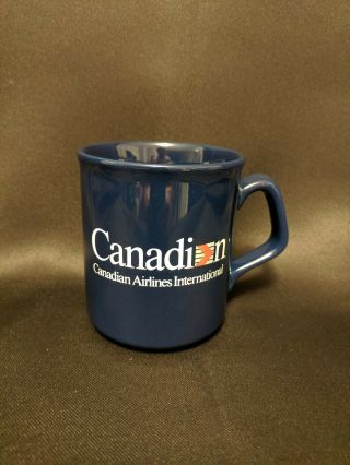 Vintage Canadian Airlines International Coffee Mug Made In England