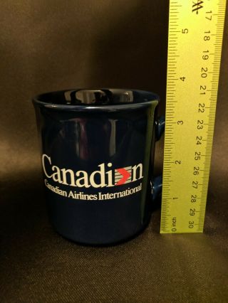 Vintage Canadian Airlines International Coffee Mug Made In England 5