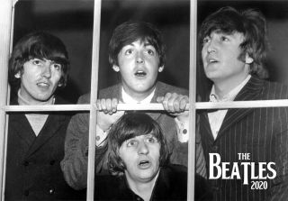 Wall Calendar 2020 [12 Page A4] The Beatles Vintage Music Photo Poster 3130