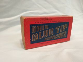 1955 Ohio Blue Tip Matches Harvest Time