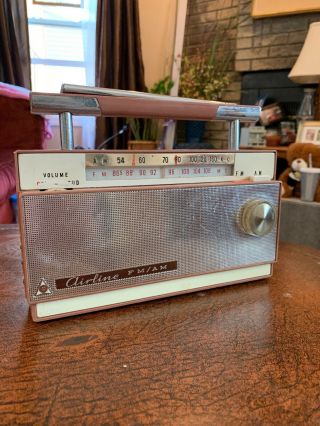 Montgomery Wards Airline Portable Radio & Battery Operated Fm& Am
